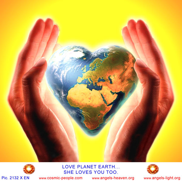 Love the Earth, she loves you too